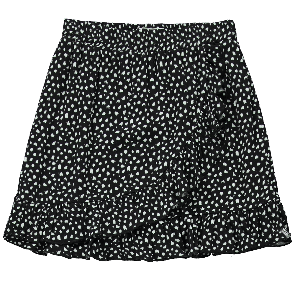 CA6456 Rok Kids YARITZA Skirt AOP Black