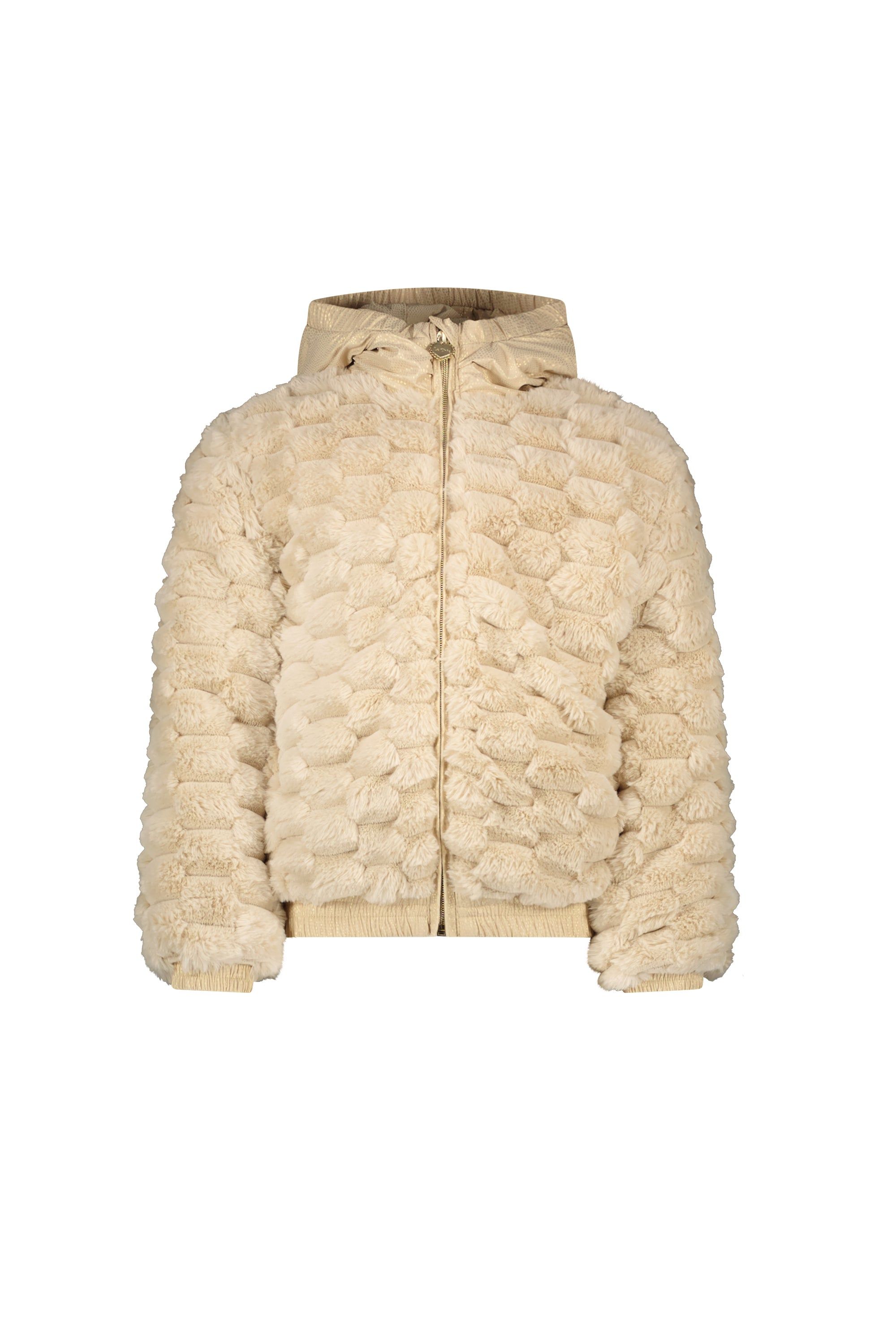 Jas♥ BUGSY ♥ fancy fur coat *Oatmeal Elite*