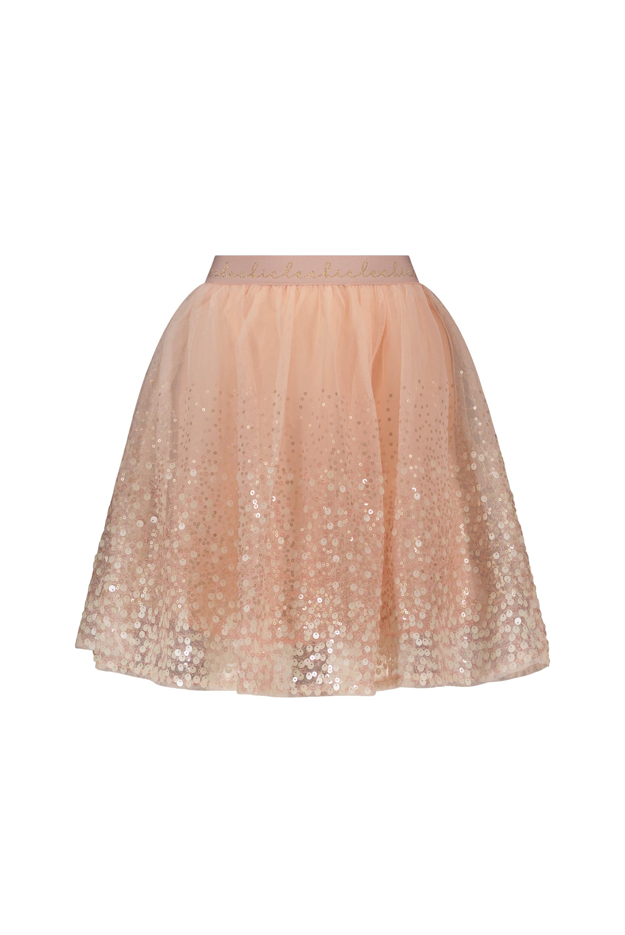 Rok♥ TEDDY ♥ sequin skirt *Rose Quartz*