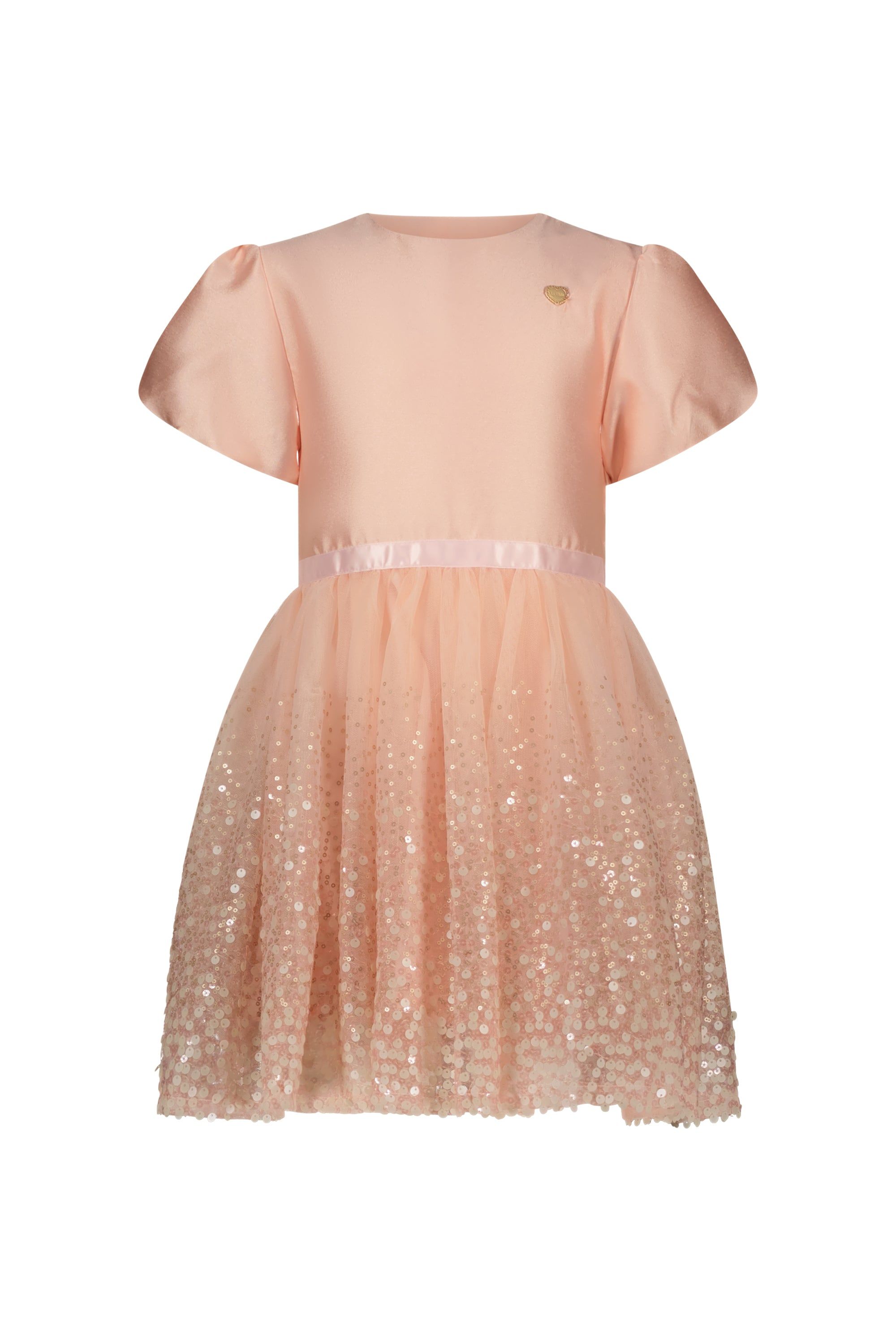 Jurk♥ SALEONIE ♥ Le Chic sequin dress *Rose Quartz*