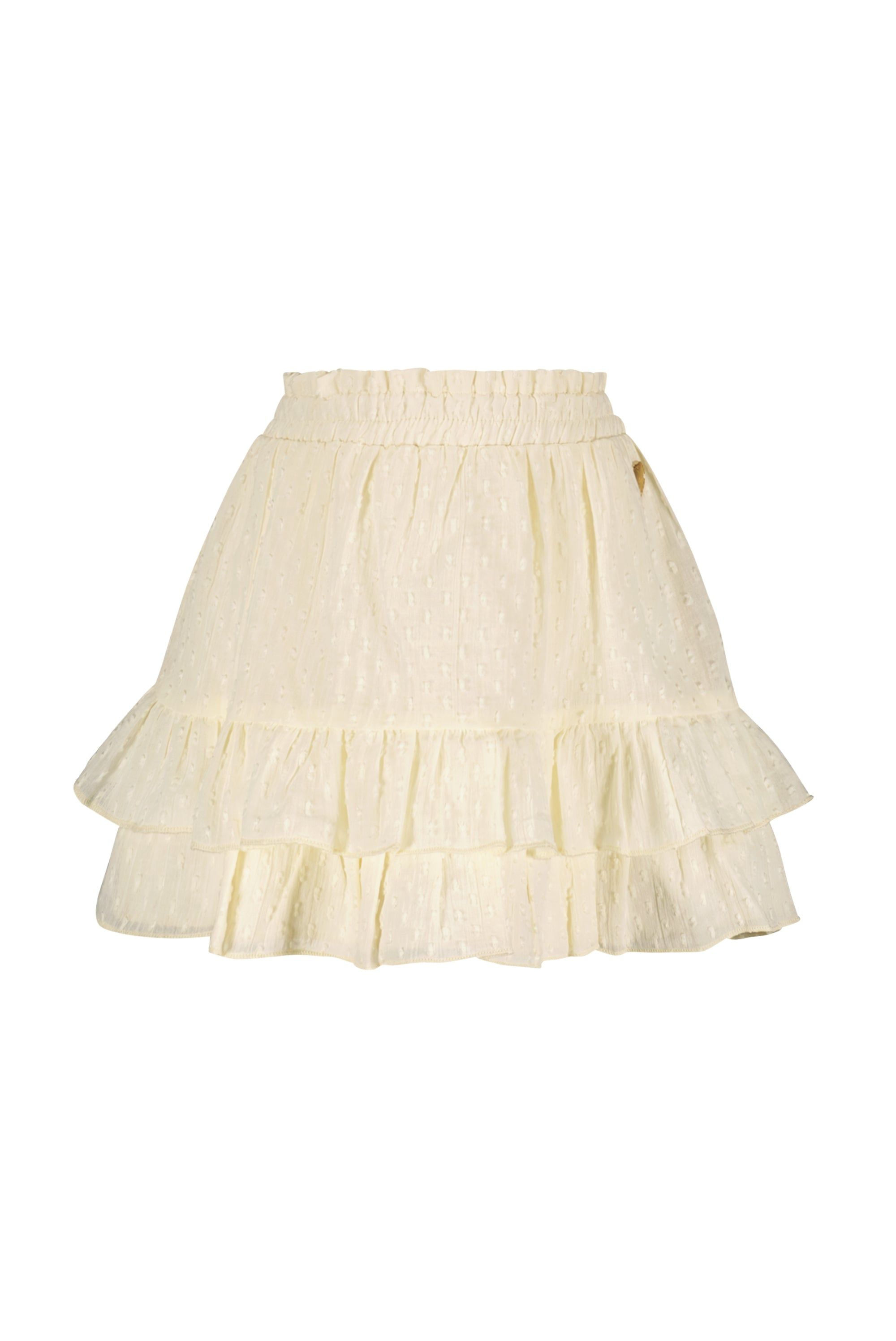 Rok♥ TABAR ♥ dotted voile skirt *Dreamy Creamy*