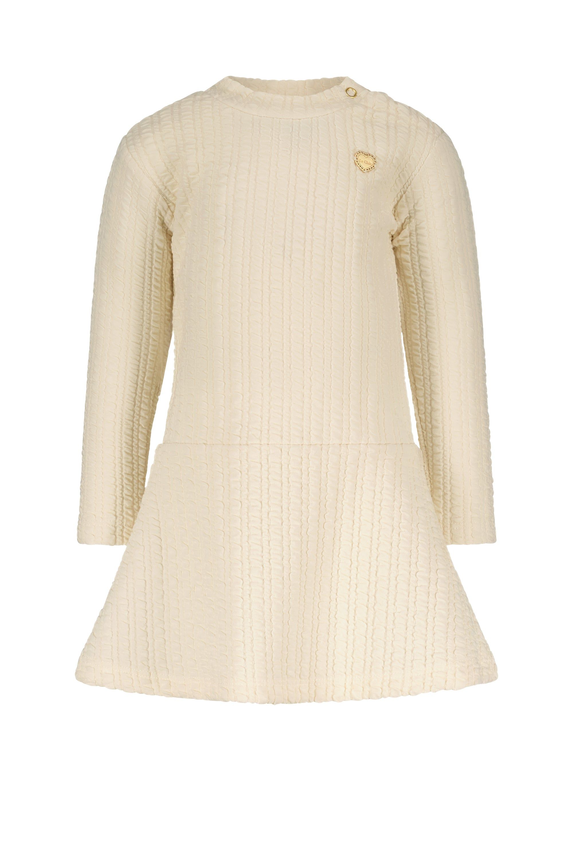 Jurk♥ SOBAL ♥ cable knit dress *Dreamy Creamy*