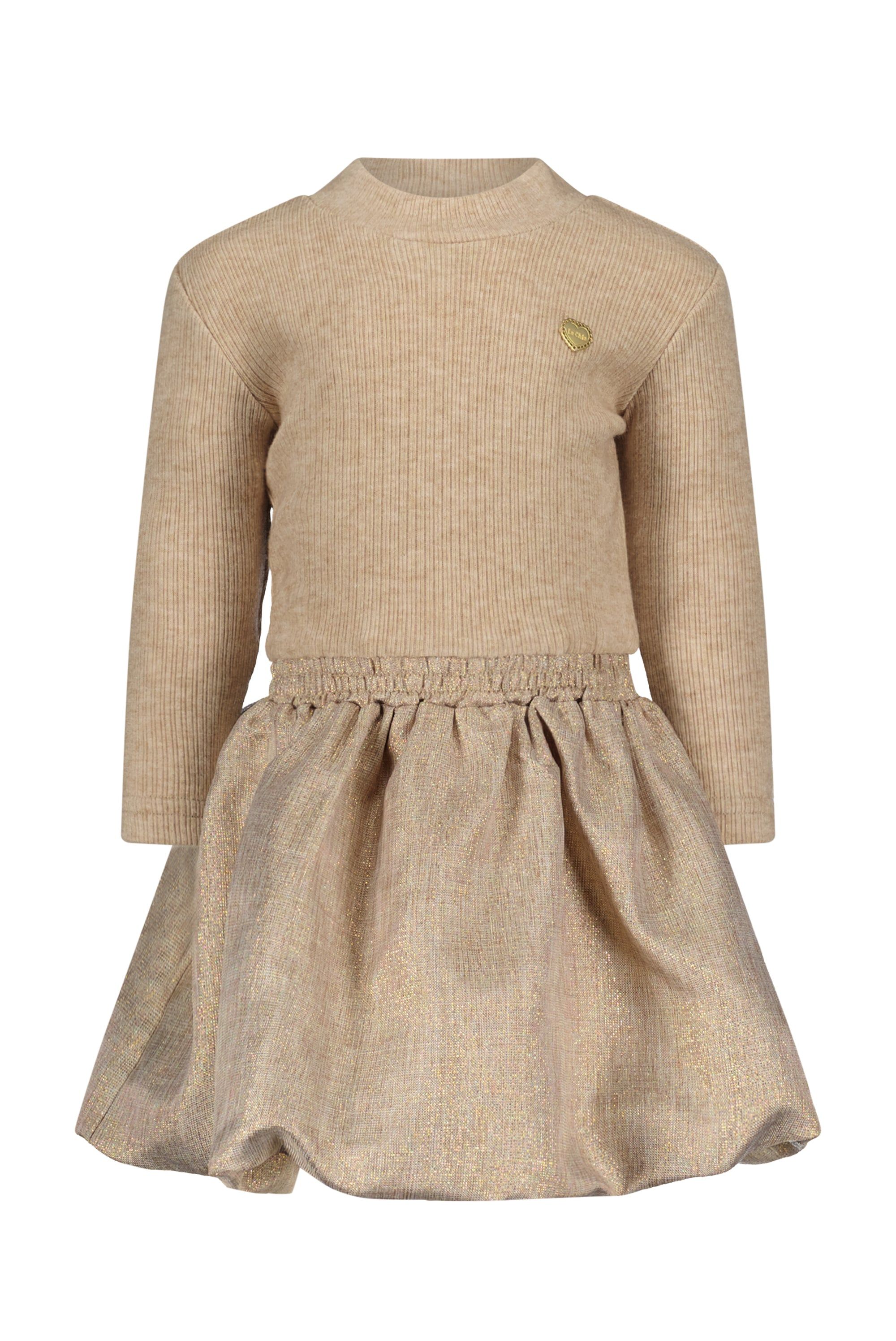 Jurk♥ SABLOON ♥ knit&glitter dress *Fête du Champagne*