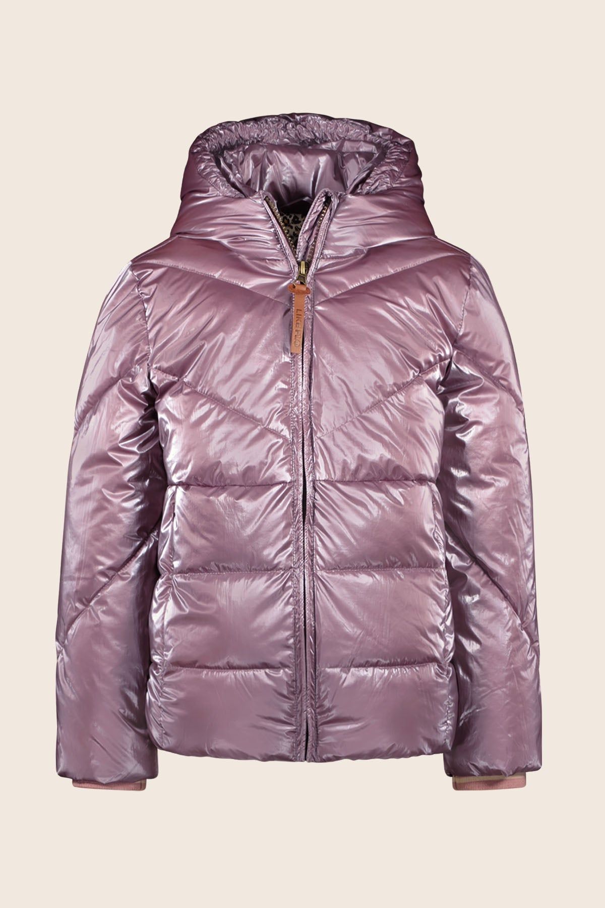 Jas Ashley Flo girls hooded jacket Lavendel