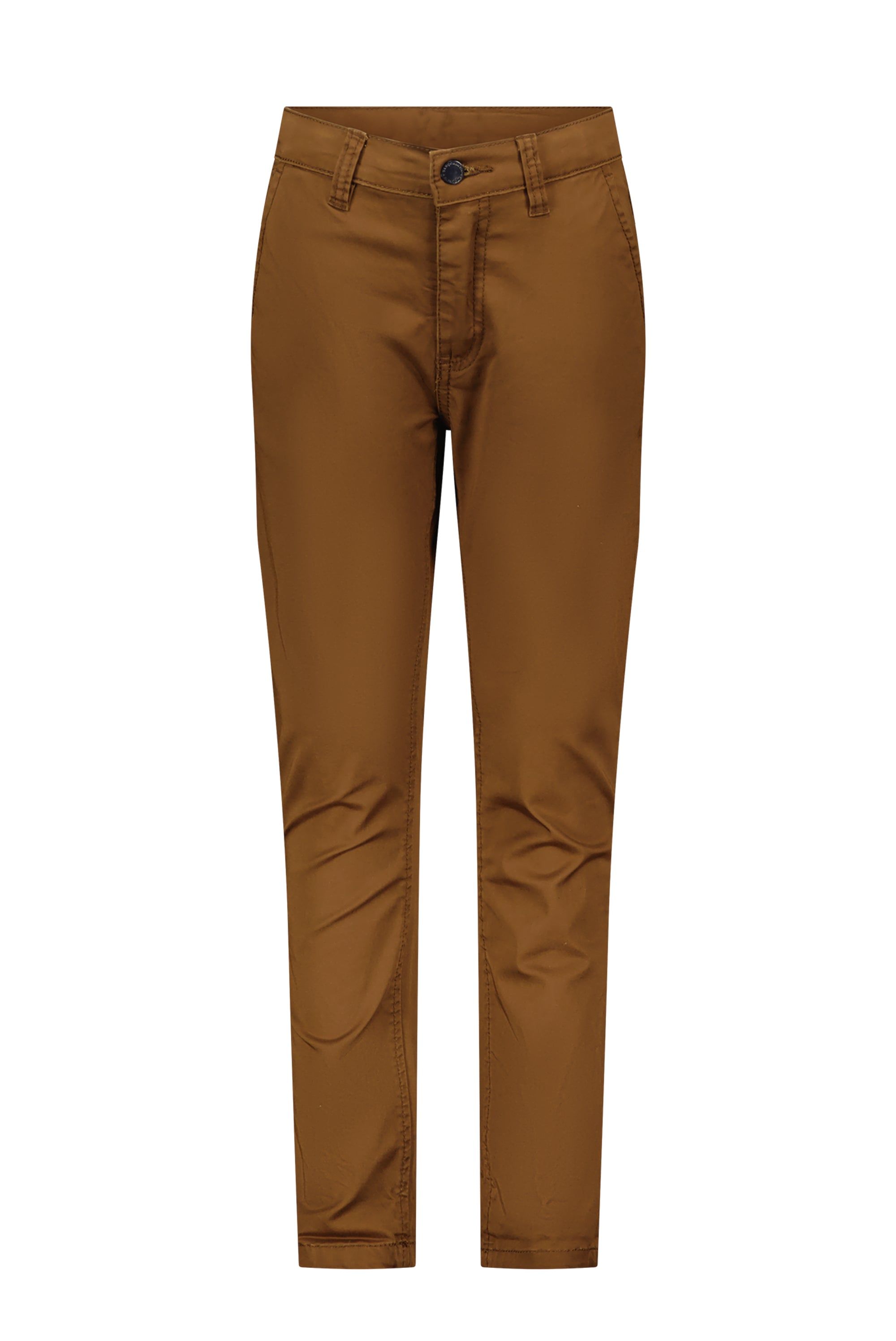 Broek◘ DEAN ◘ stretch twill trousers *Toffee*