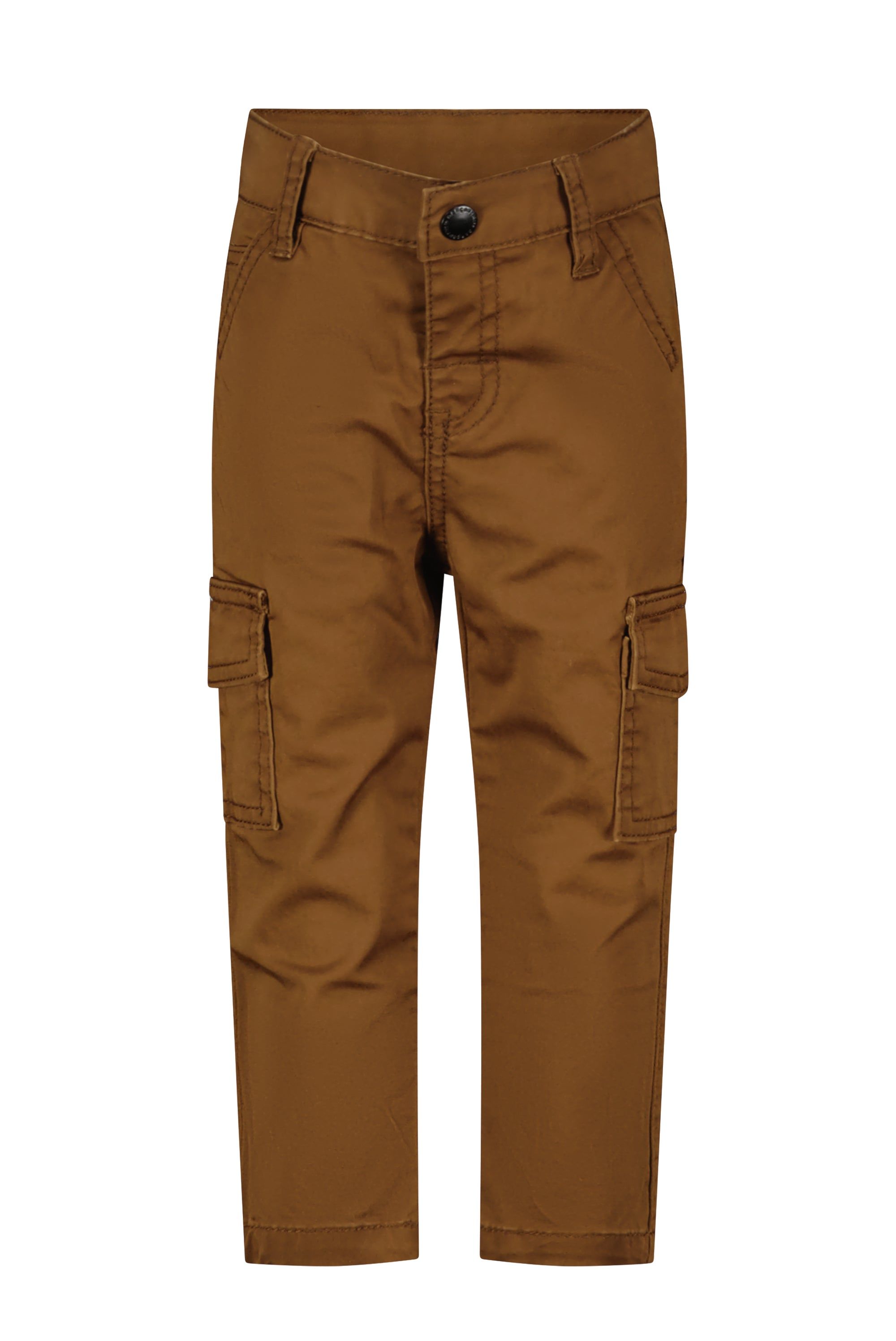 Broek◘ DYLANO ◘ stretch twill cargo pants *Toffee*