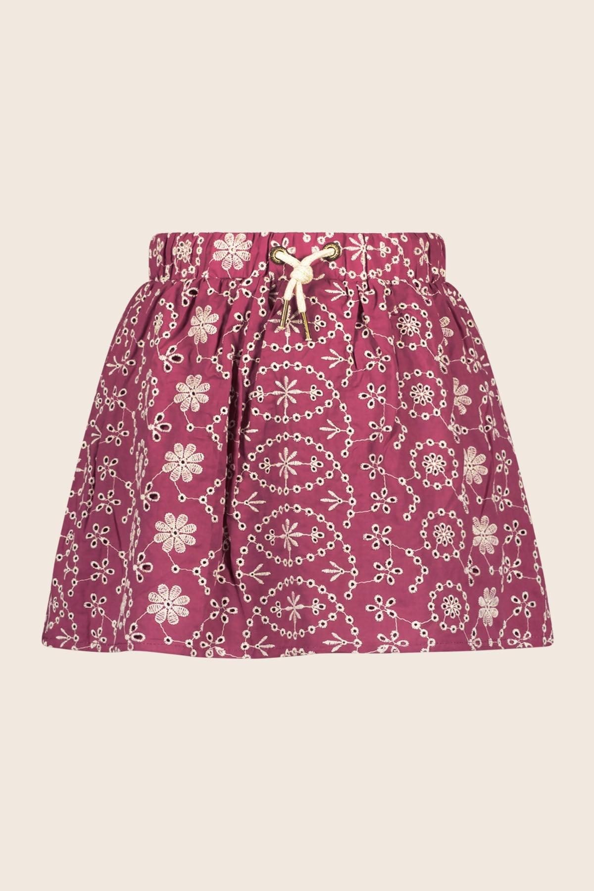 Rok Skirt flower Veera Grape