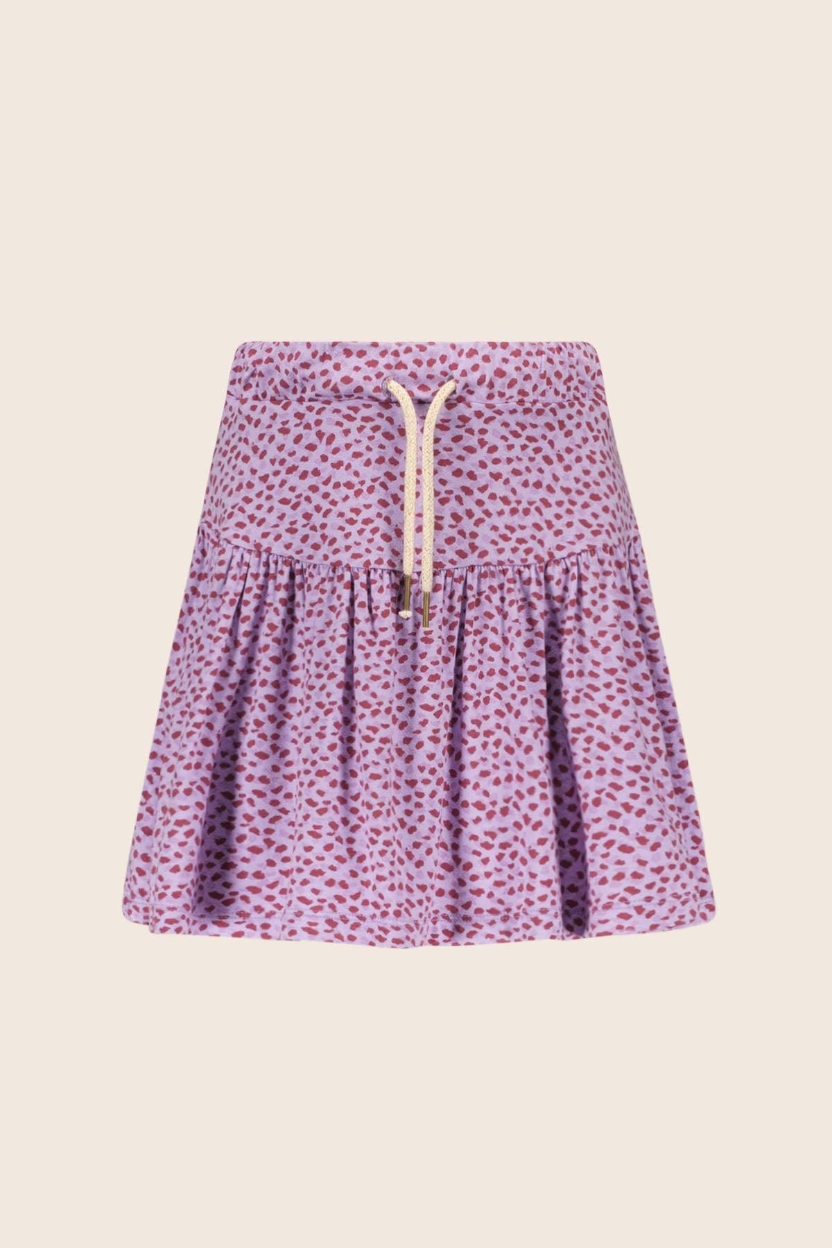 Rok Skirt VADA lilac dot