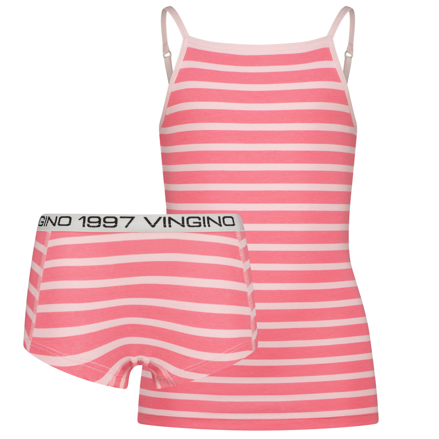 VN1002 Pyjama 3 G-SO24-5 Stripe singlet set