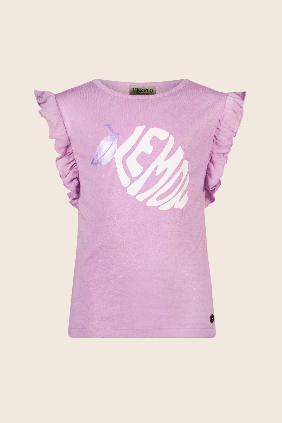 T-Shirt top GWEN lilac