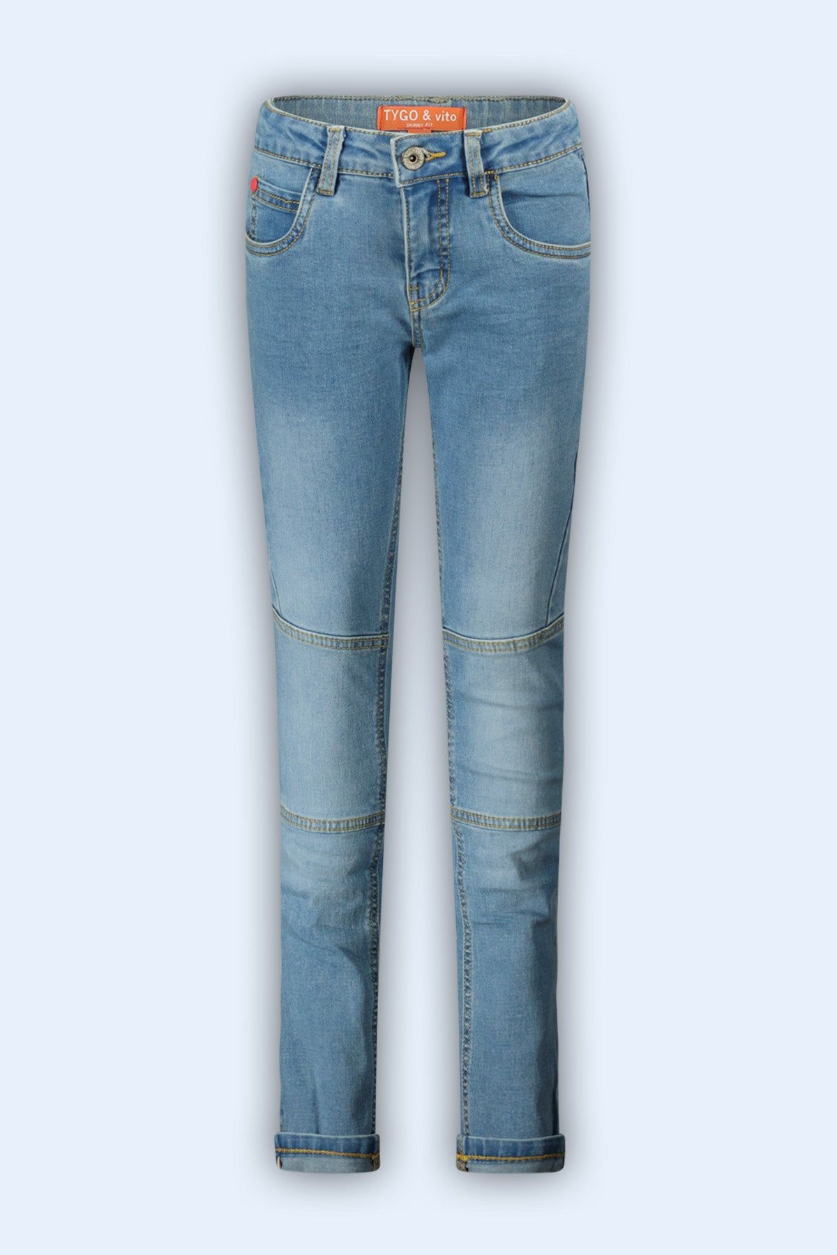 Skinnyfit jeans Jip Light Used Blue