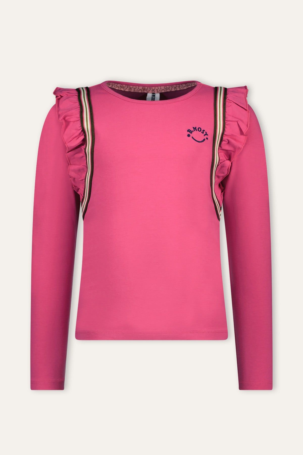 Longsleeve B.Nosy Tess Top Roze